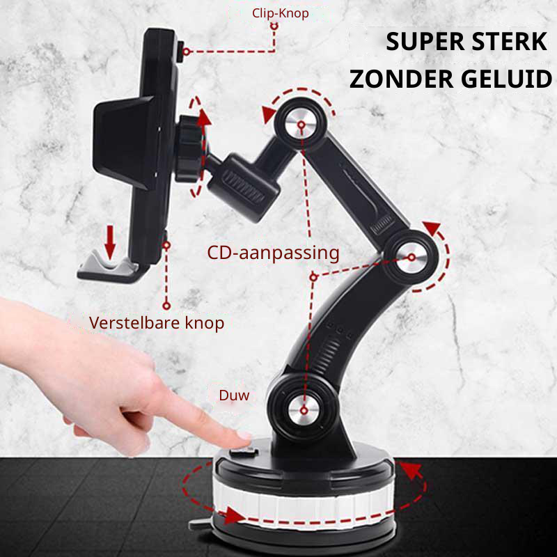 TelefoonHouder PRO | 360° Rotatie