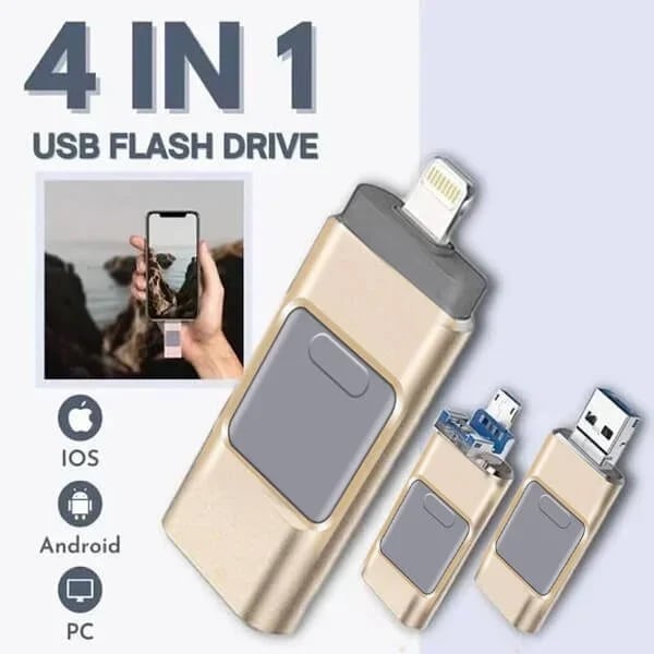 4-In-1 Universele Flash Drive