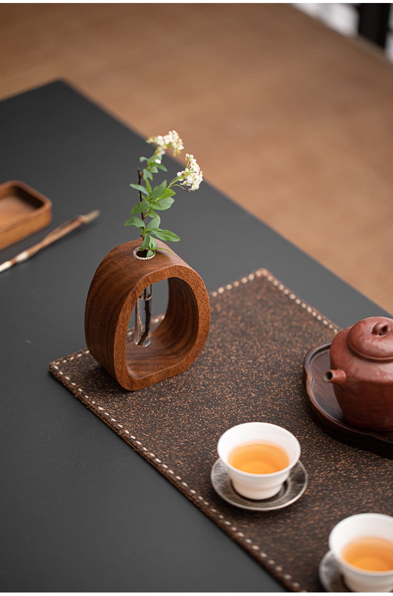 Luxueuze Houten Vaas