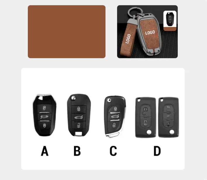 Luxe Autosleutel Etui | Peugeot