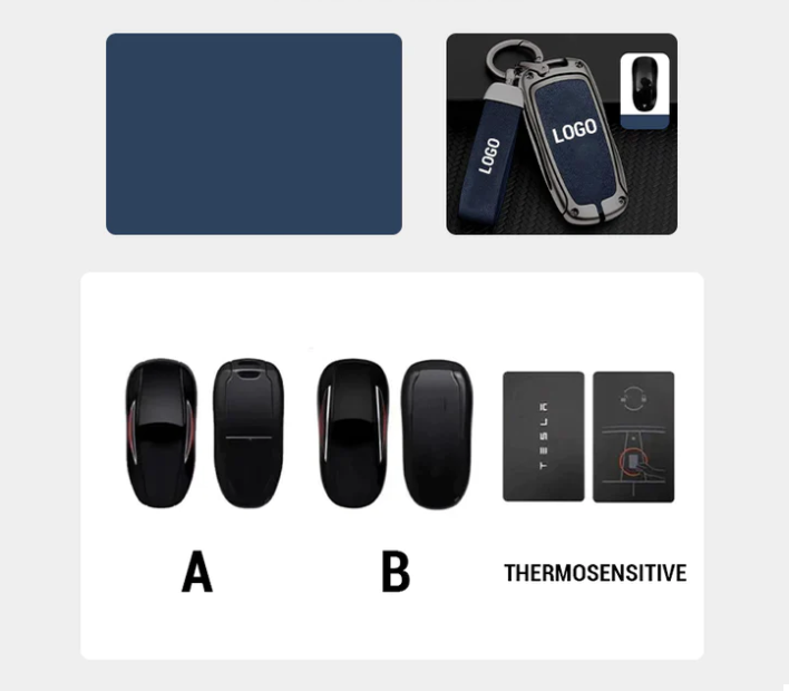 Luxe Autosleutel Etui | Tesla