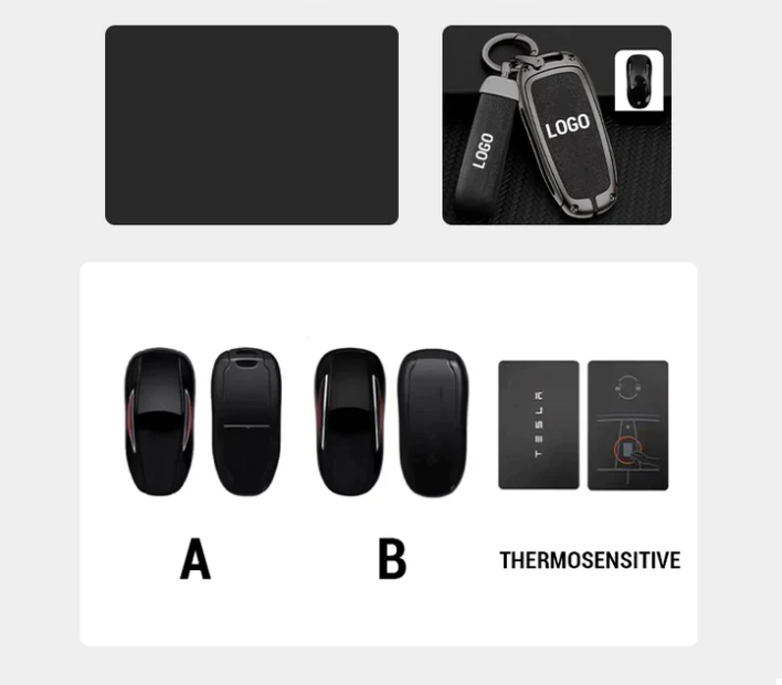 Luxe Autosleutel Etui | Tesla