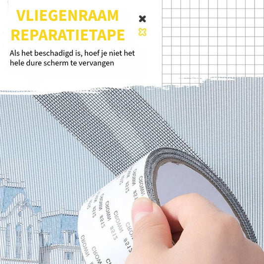 Vliegenraam Reparatietape
