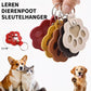 Leren Dierenpoot Sleutelhanger