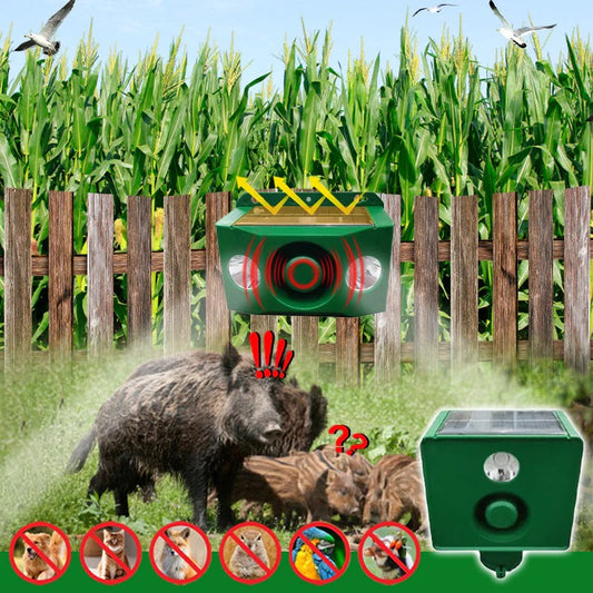 Alarmsysteem Tegen Dieren op Zonne-Energie