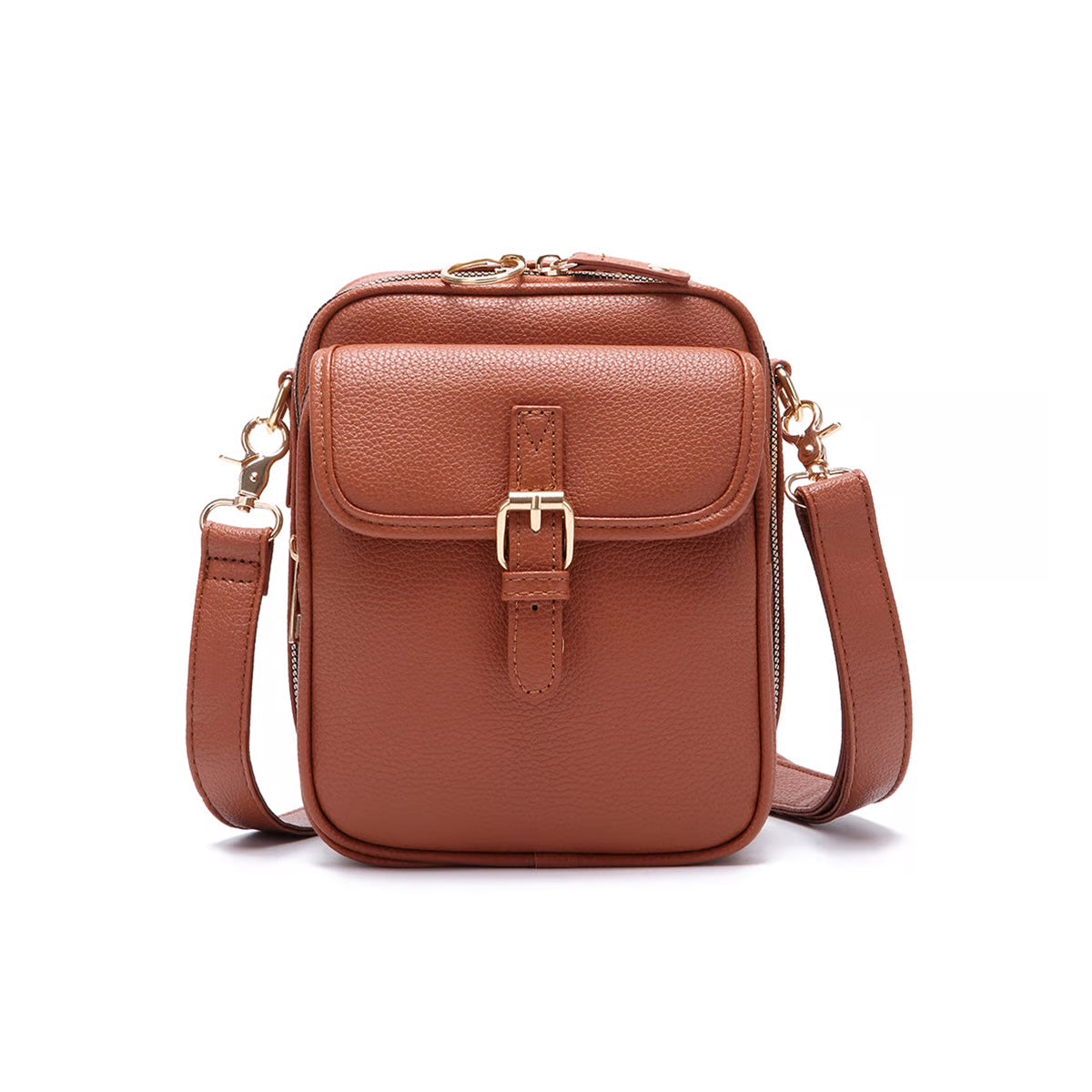 Vintage Crossbody Leren Tas