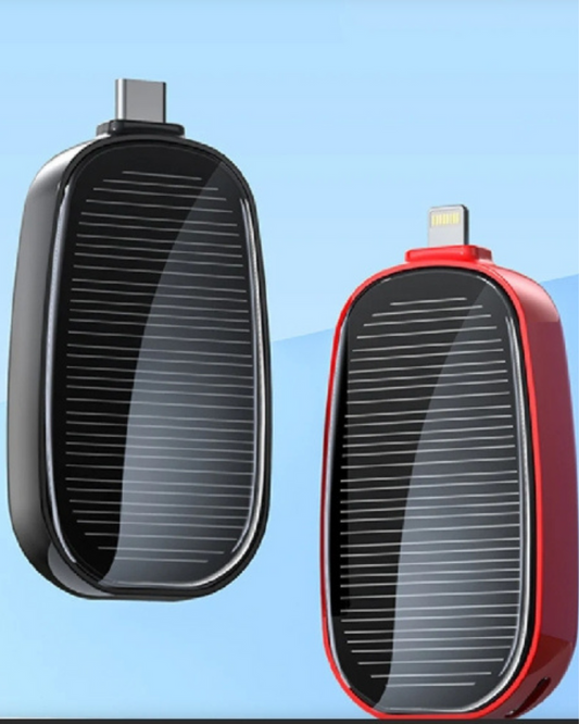 Mini Draadloze Powerbank | Zonne-Energie