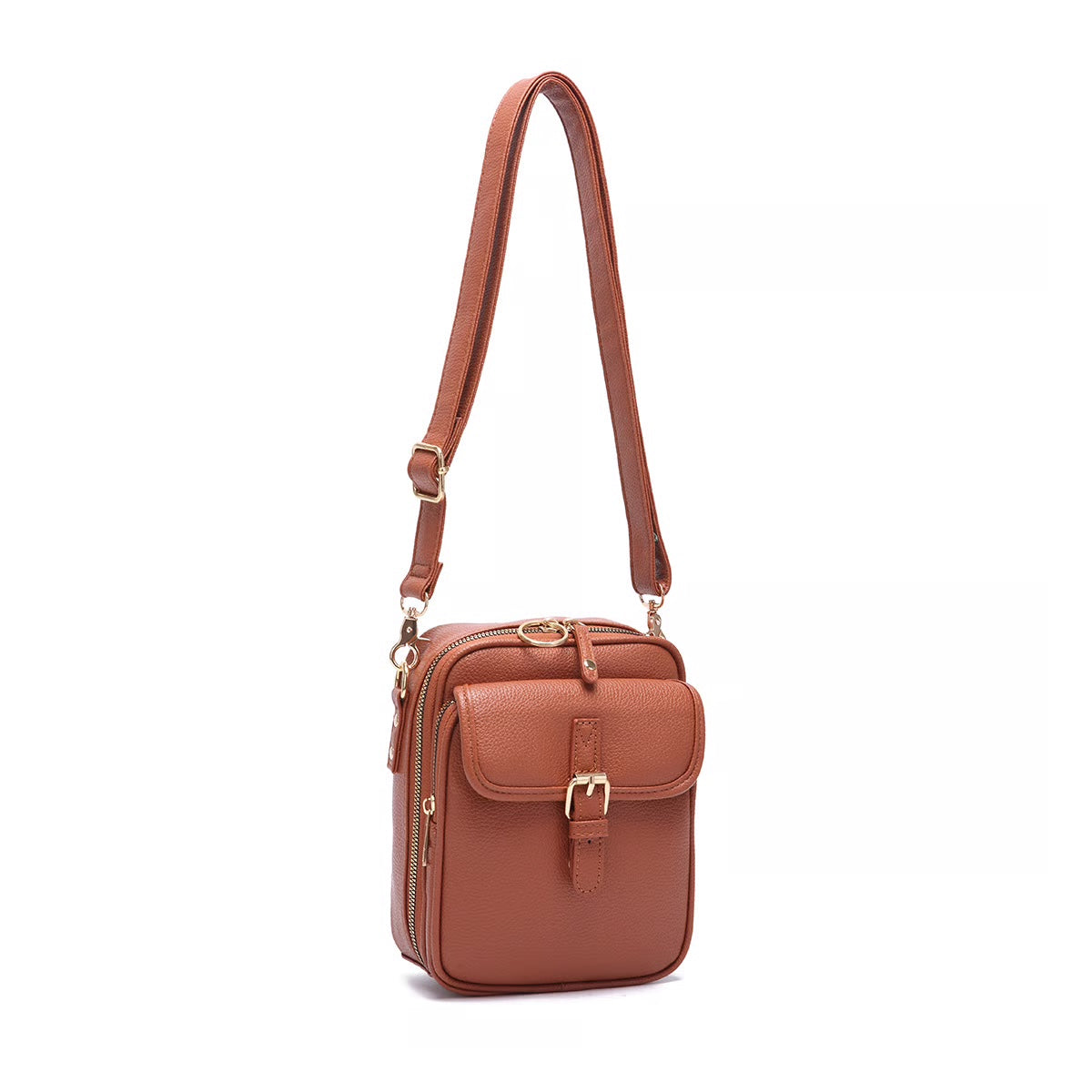Vintage Crossbody Leren Tas