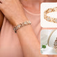 Koperen Bloem Armband