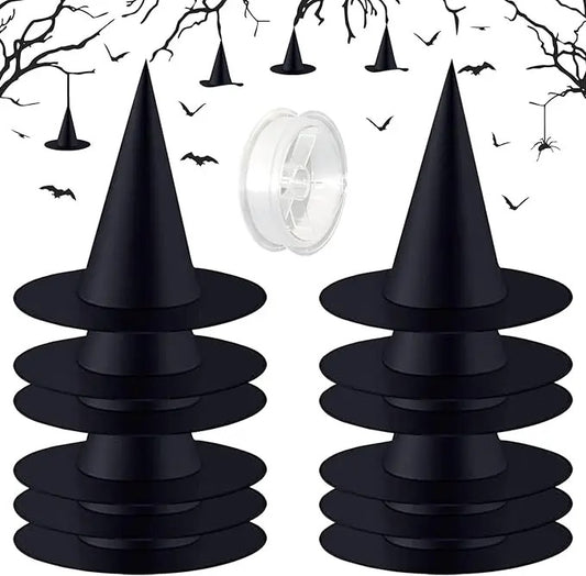 Zwevende Heksenhoed - Halloween decoratie