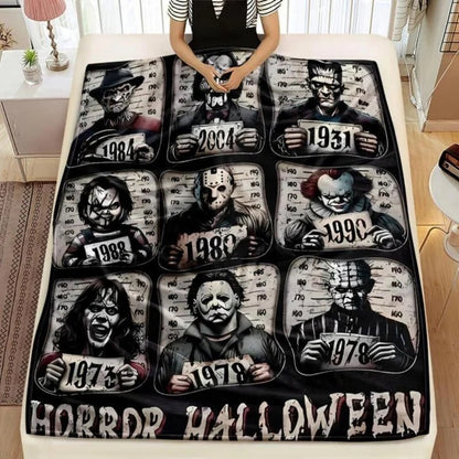 Zacht Horror-Thema Fleece Deken