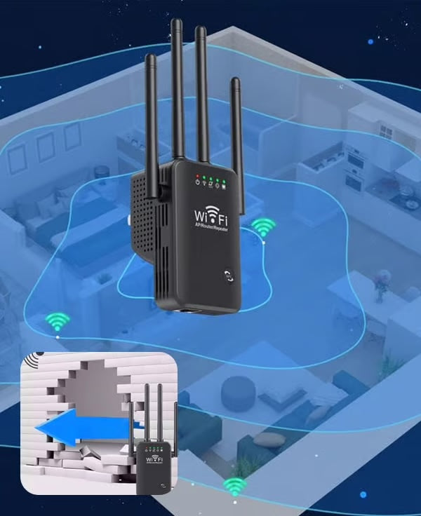 Compacte & Krachtige Wifi Versterker