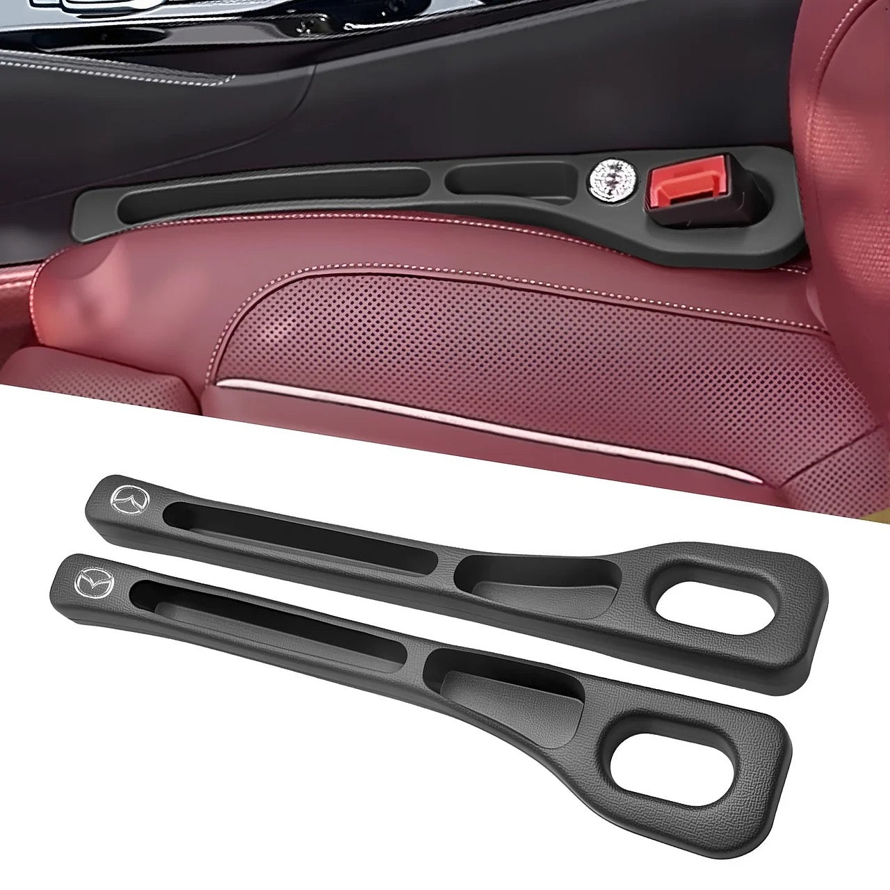 Dubbel-Slot Auto Stoel Spleetvuller Organizer