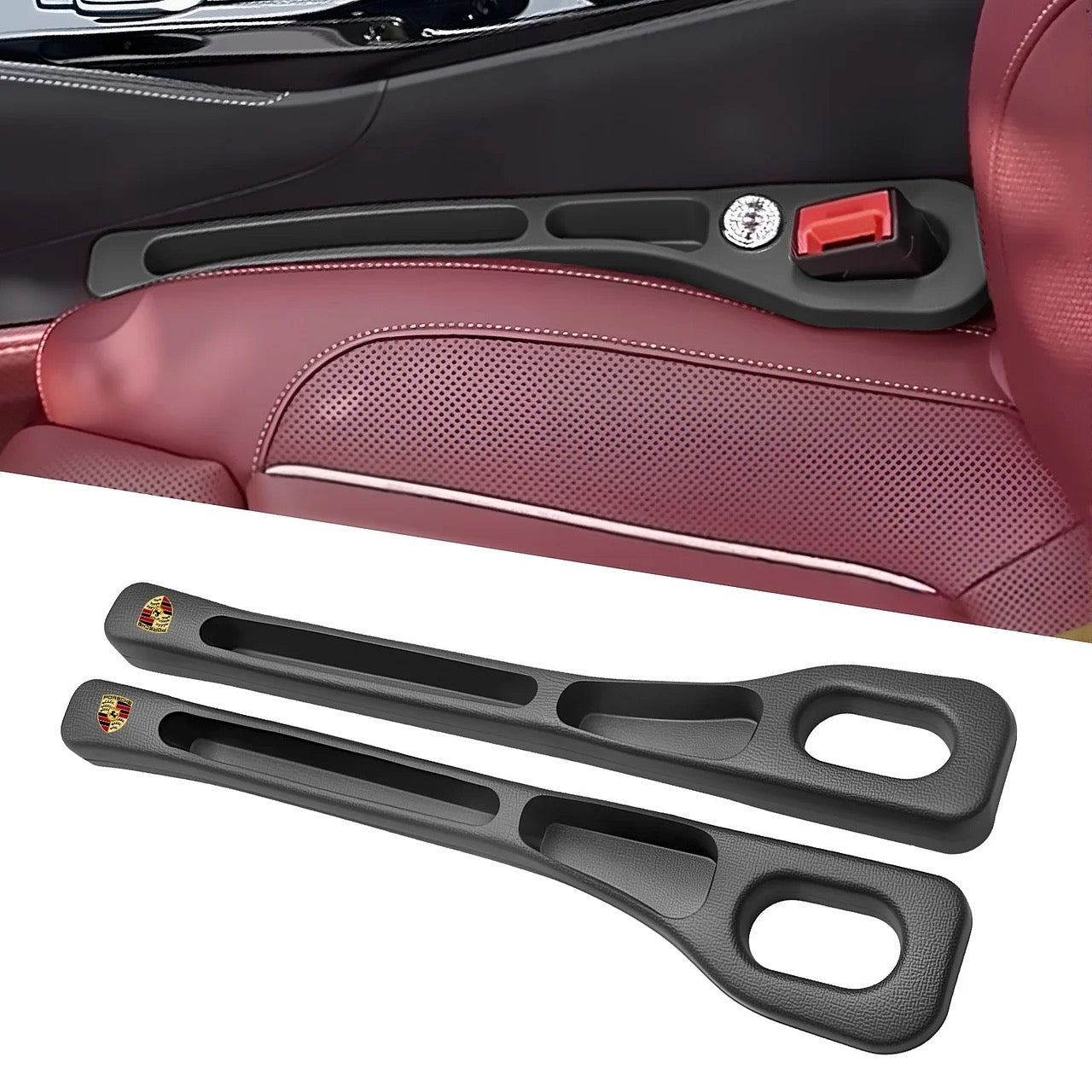 Dubbel-Slot Auto Stoel Spleetvuller Organizer