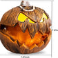 Griezelige Halloween Pompoen met Bewegende Effecten en LED-Licht