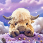 Schattige Highland Koe Knuffel