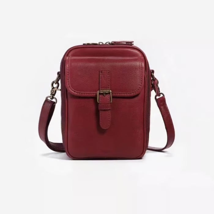 Vintage Crossbody Leren Tas