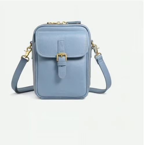 Vintage Crossbody Leren Tas