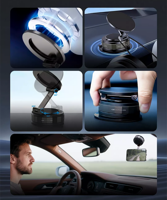 Vacuüm/ Magnetische Telefoonhouder