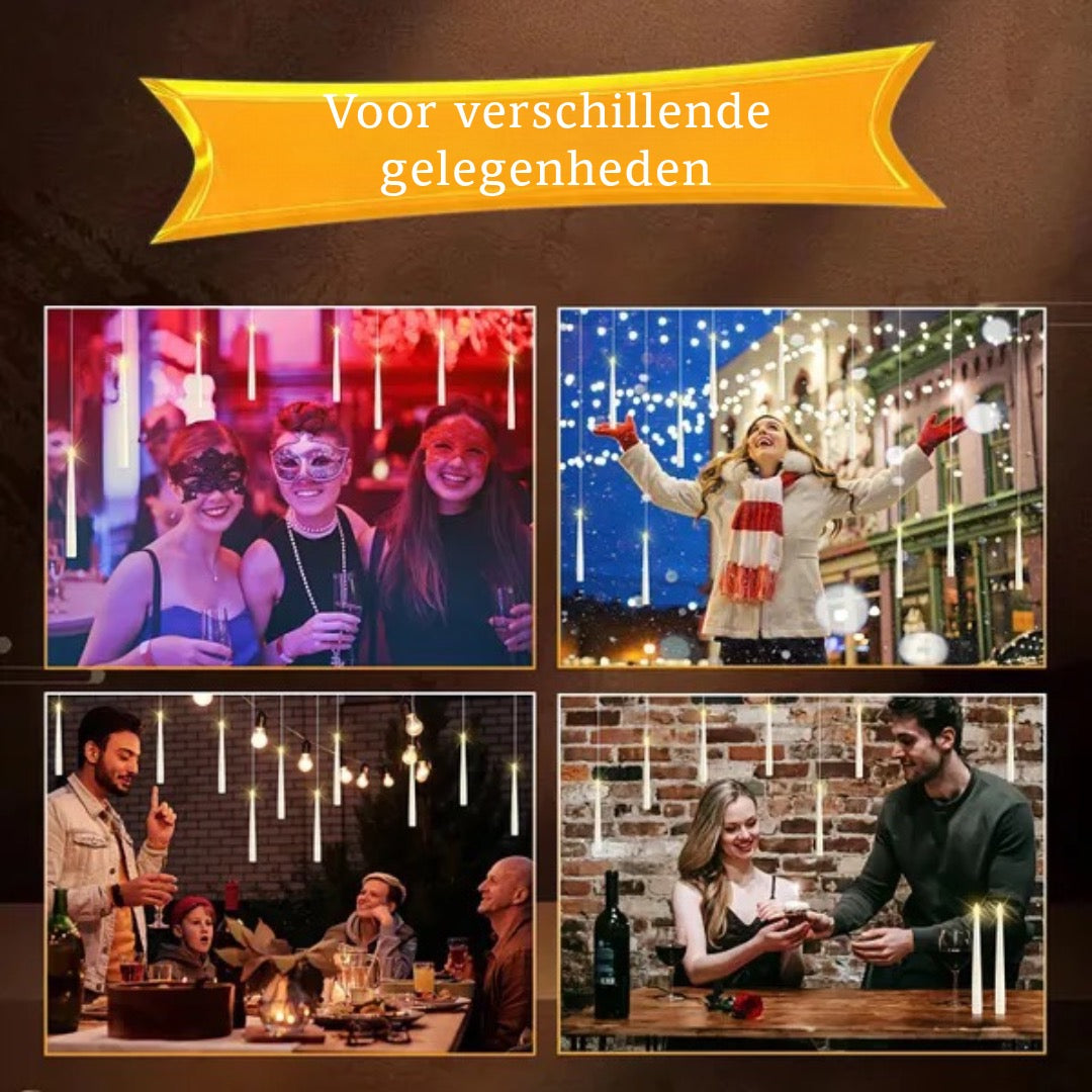 Zwevende Magische Kaarsen + Toverstaf