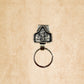 Vintage Letter Sleutelhanger