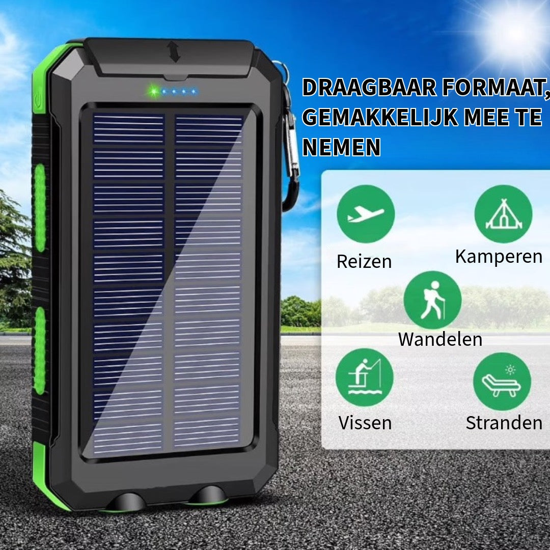 Waterdichte Powerkbank op Zonne-energie