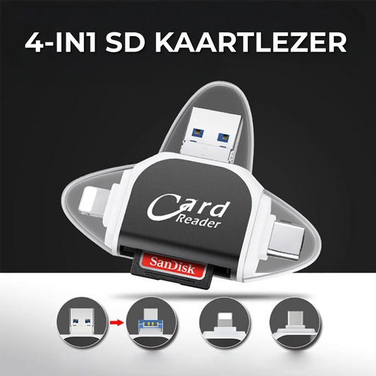 4-in1 SD Kaartlezer