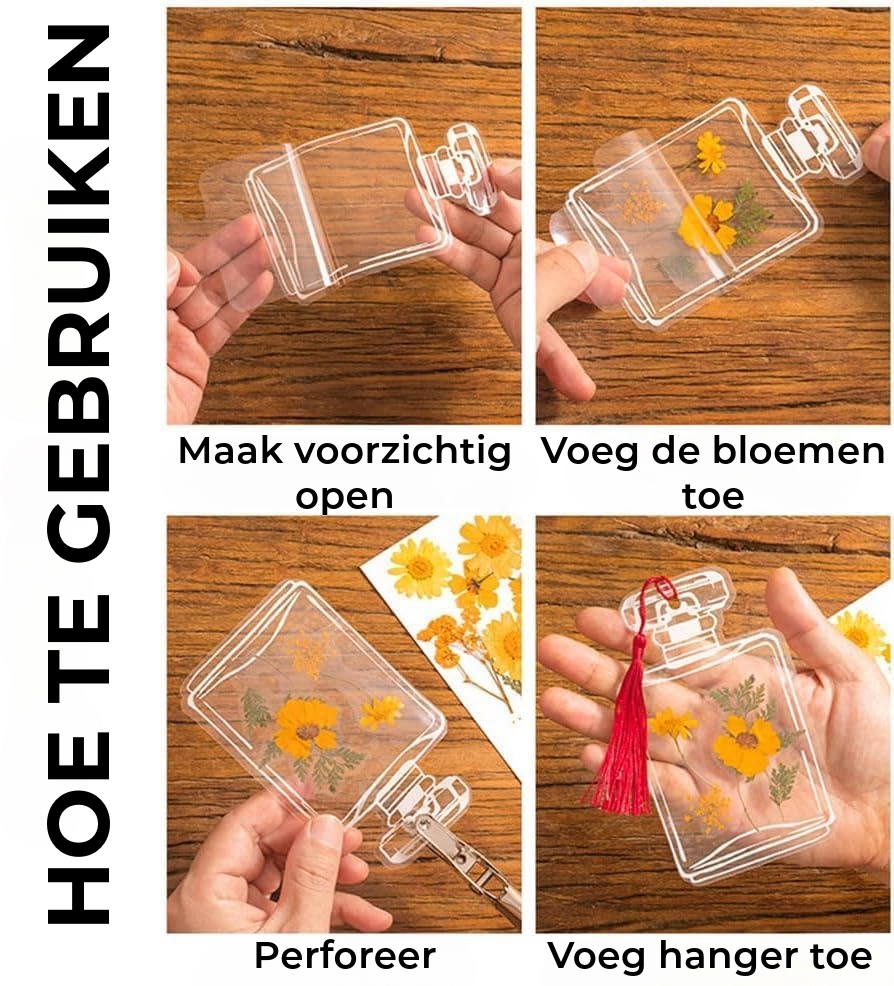 Bloemen Bladwijzer | 40 Stuks