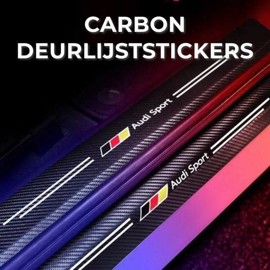 Carbon Deurlijst stickers