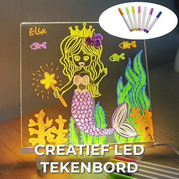 Creatief LED Tekenbord