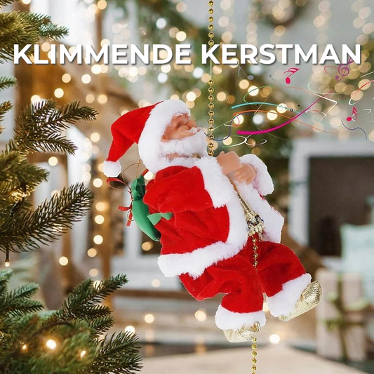 Klimmende Kerstman