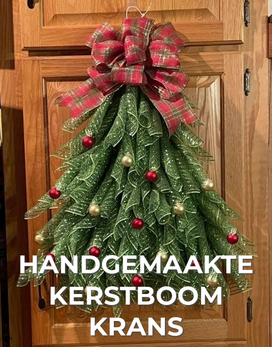 Handgemaakte Kerstboom Krans