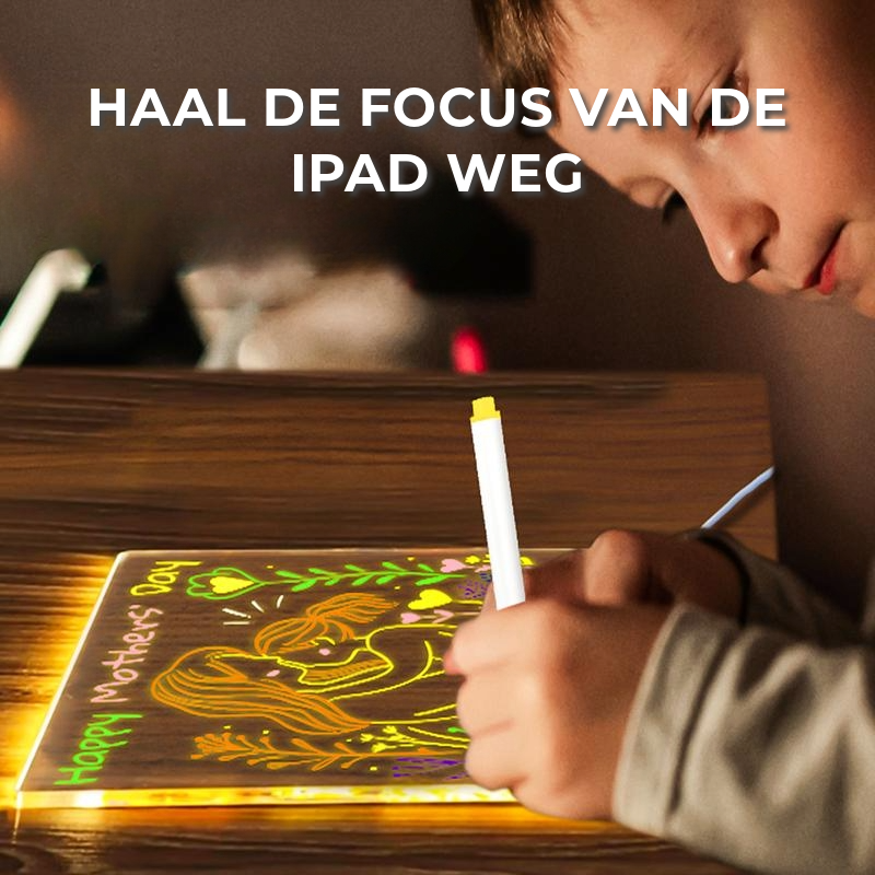 Creatief LED Tekenbord