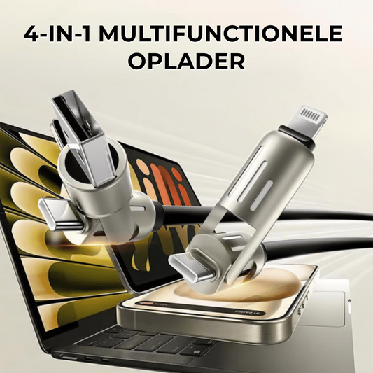 4-in-1 Multifunctionele Oplader