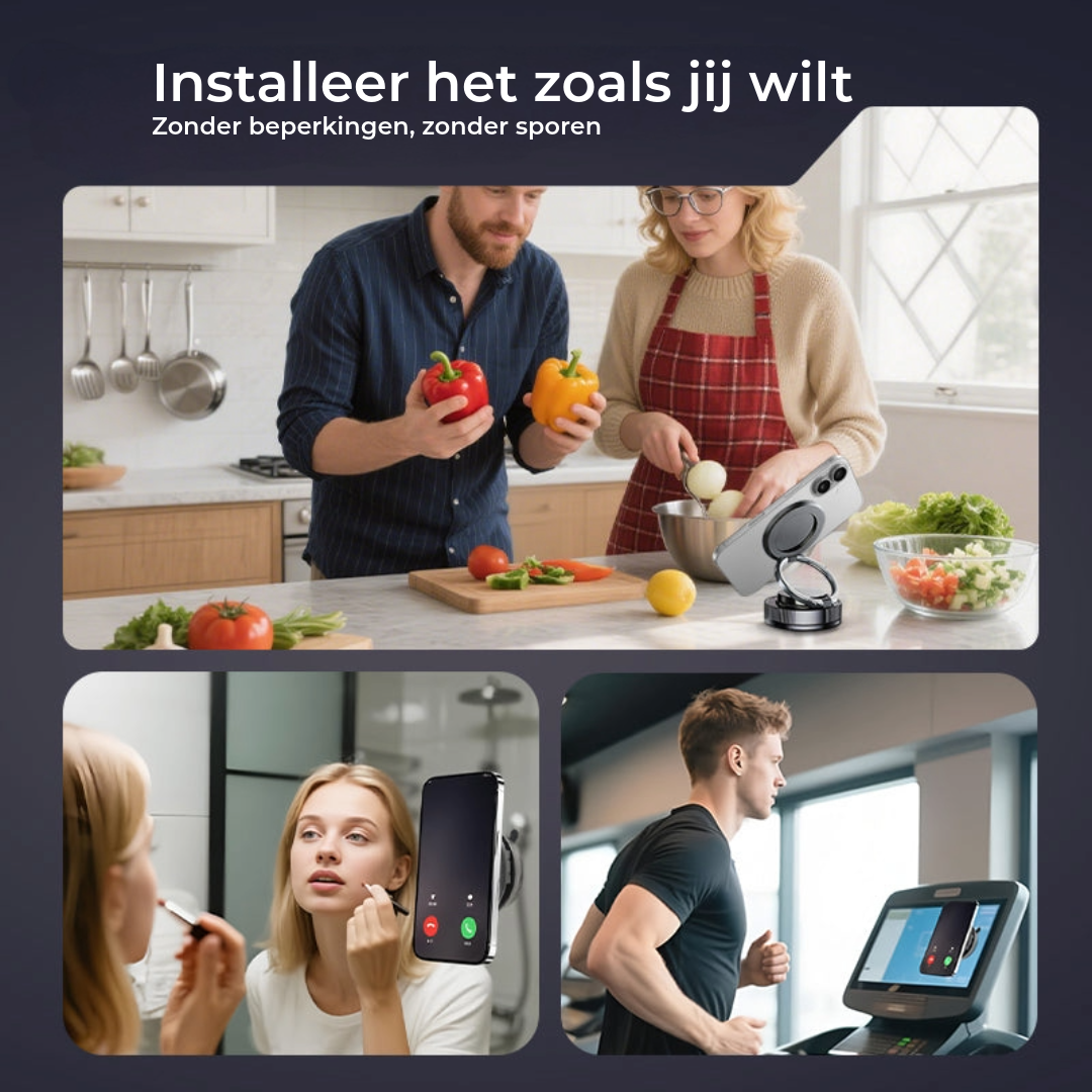Magnetsiche Telefoonhouder