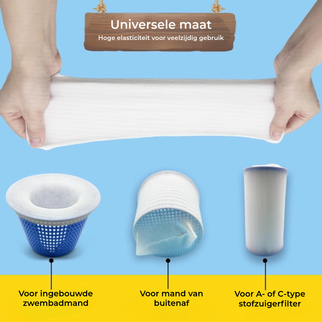 Zwembad Skimmer Filtersokken – Voor een Schone Skimmermand