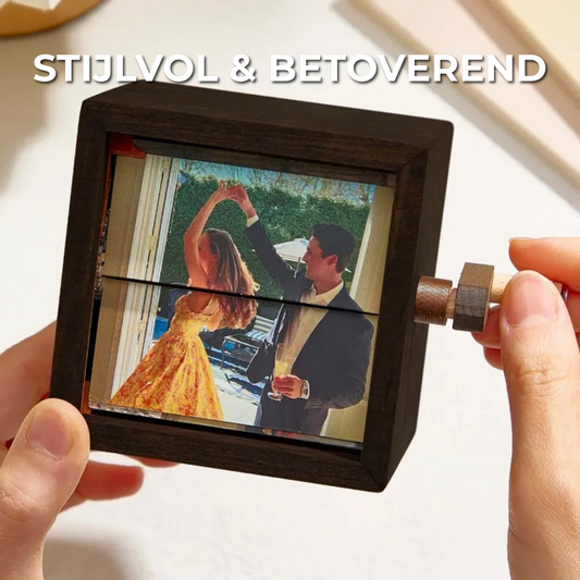 Authentiek Handgedraaid Herinneringsalbum
