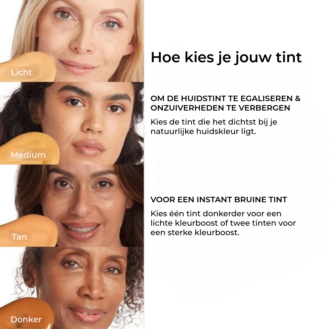 3-in-1 Crème – Dagcrème, Concealer & Foundation in Eén