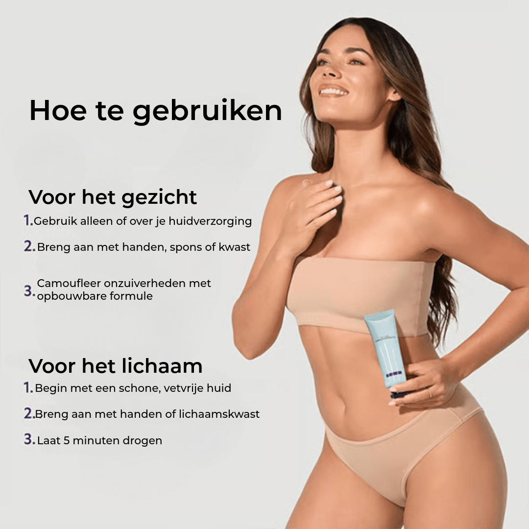 3-in-1 Crème – Dagcrème, Concealer & Foundation in Eén