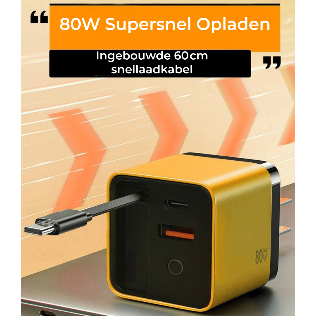 80W Snellader