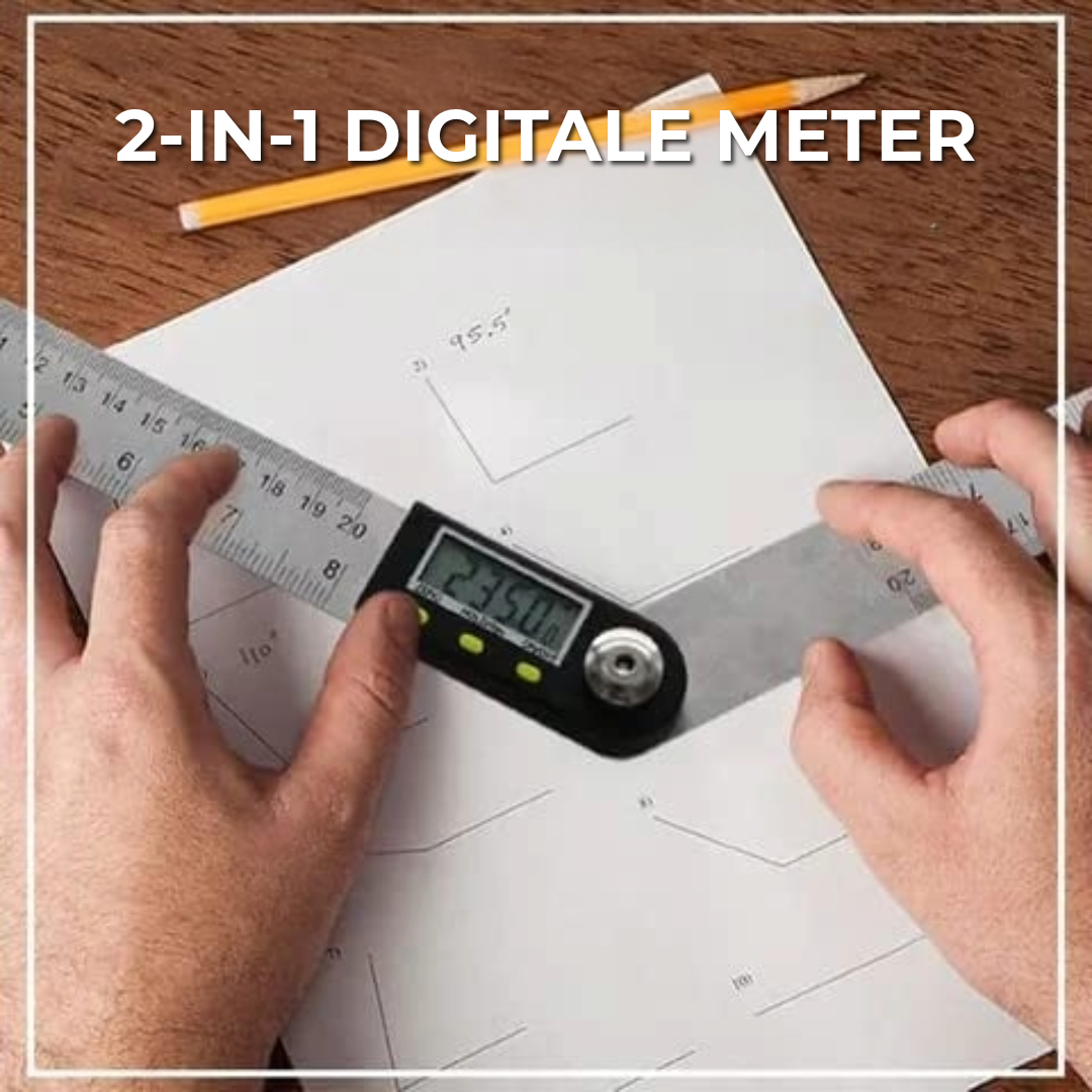 Digitale Hoekmeter – Nauwkeurige Meting met LCD-scherm