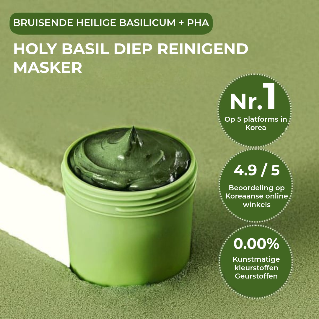 Holy Basil Diep Reinigend Masker