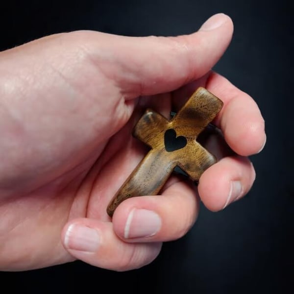Handgemaakt Houten Kruis