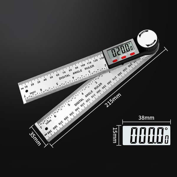 Digitale Hoekmeter – Nauwkeurige Meting met LCD-scherm