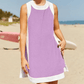 Dames 2-delige Set – Top + Rok & Short met Zakken