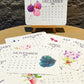 Plantbare Kalender 2025