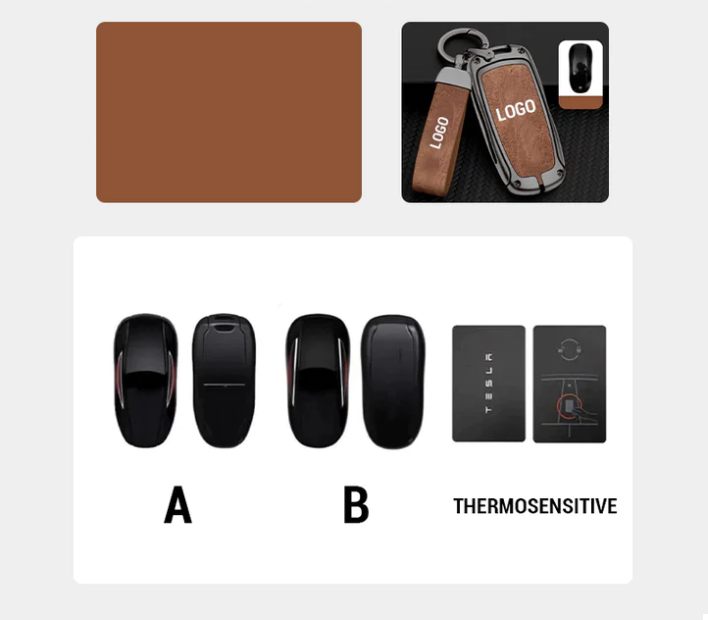 Luxe Autosleutel Etui | Tesla